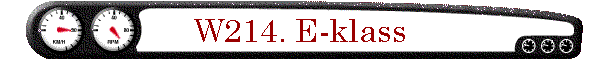 W214. E-klass